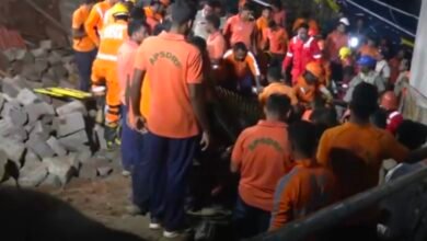 बड़ा हादसा : मंदिर की दीवार ढही, 8 की मौत